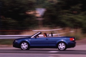Audi A4 Cabrio. Foto: Petra Grünendahl, 2003.