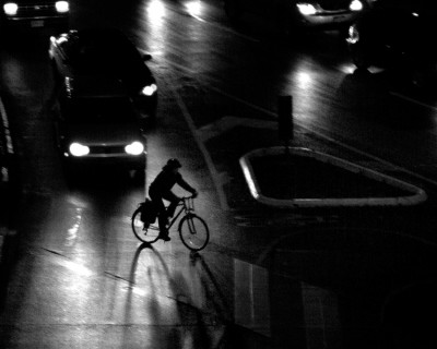 Fahrrad fahren bei Nacht. Foto: ACV Automobil-Club Verkehr.