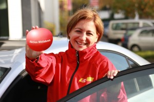 Aktion Mitfahren. Foto: ACE.