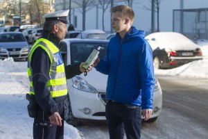 Alkoholkontrolle. Foto: ADAC / Markus Hannich.